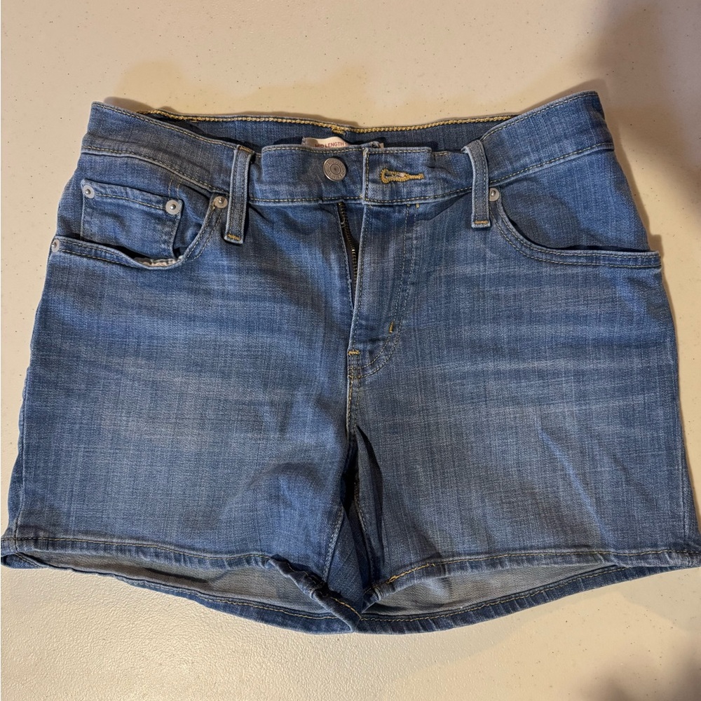 Levi's Women's Blue Jean Shorts